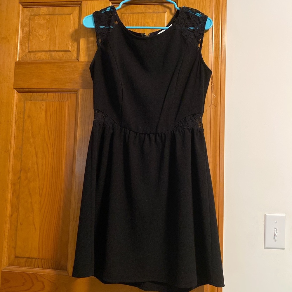 Lacy Black Dress